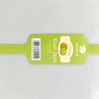 Étiquette personnalisée en rouleau pour sacs filets à fruits, en forme d'haltère ou de nœud papillon, en plastique, pour l'emballage de gingembre, d'oignons et de légumes, à utiliser avec les machines d'emballage