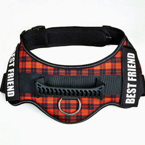 <span class=keywords><strong>Harnais</strong></span> <span class=keywords><strong>pour</strong></span> chien en tweed marron, réglable, réfléchissant, <span class=keywords><strong>pour</strong></span> l'extérieur, taille moyenne et grande, respectueux de l'environnement, <span class=keywords><strong>pour</strong></span> la promenade, sans laisse - Product Image 1