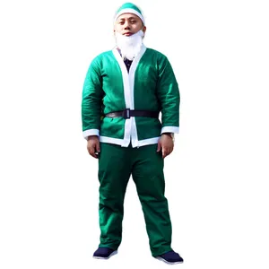 大人のクリスマスコスチュームコスプレ服サンタ衣装大人の子供のためのサンタクローススーツサンタランニング