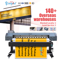 Imprimante numérique éco-solvant Yinghe 1,8 m nouvelle génération XP600 pour autocollants en vinyle, toile, bâche souple et papier