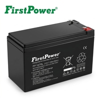 Batterie de secours FirstPower FP1270L 12V 7Ah AGM VRLA pour systèmes UPS, longue durée de vie, 500 cycles, capacité énergétique de 84Wh
