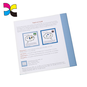 พิมพ์หนังสือเด็กแบบกำหนดเอง พร้อมปกอ่อนเคลือบเงา เย็บแบบซาเดิลสติทช์ - Product Image 4