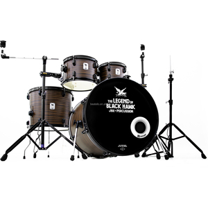 Beatello Nhà Máy Thấp Moq Hỗ Trợ Biểu Tượng Tùy Chỉnh 22''Bass Trống 5 cái/bộ Basswood Trống Đặt Cho Người Mới Bắt Đầu Âm Nhạc Bộ Gõ Nhạc Cụ - Product Image 6