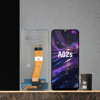 Rakitan Layar LCD untuk A02S Hitam TFT Layar Sentuh 6.8"/6.7" Pengganti Tanpa Bingkai dengan Garansi 1 Tahun