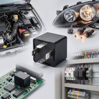 Relais automobile 12V 40A 4 broches à couvercle lisse normalement ouvert pour dispositif de contrôle électronique de climatisation de voiture