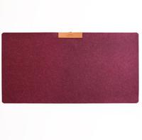 Tapis de bureau en feutre écologique avec logo personnalisé Tapis de souris d'ordinateur en feutre Tapis de table antidérapant