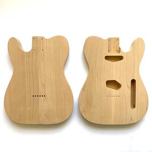 Cuerpo de guitarra personalizado DIY en blanco, de aliso macizo sin acabar, estilo TL para luthier - Product Image 6