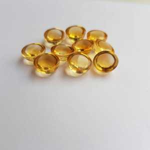 Cabujón de Oro Natural, Corte Ovalado, de 3mm a 10mm, Alto Brillo, Certificado EGL, Gema Lisa para Joyería - Product Image 2