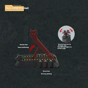 Modèle d'avion de chasse White Emperor à l'échelle 1:72, licence authentique du projet South Heaven <span class=keywords><strong>Gate</strong></span>, modèle en alliage de simulation, jouet de collection d'avions - Product Image 4