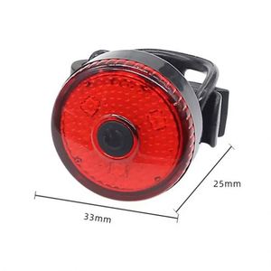 Mini Luz Trasera LED para Bicicleta, Recargable por USB, Resistente al Agua IPX4, Luz de Advertencia de Seguridad para Ciclismo, Lámparas para Casco - Product Image 6