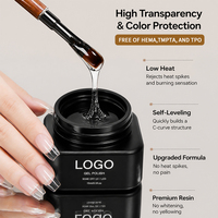 TMPTA Gel de construction à faible odeur sans Hema Tpo marque privée 1KG 15g 30g gel dur personnalisé sans pointe de chaleur vernis à ongles en gel
