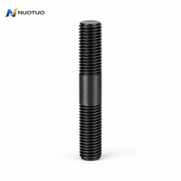 Custom Carbon Steel Black Oxide Double End Stud Bolt Threaded Rod for Industrial Machinery