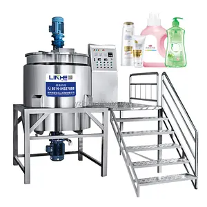 Stainless Steel Shower Gel Mixer Machine Automatic Shampoo Mixing Tank Liquid Mixer Mouthwash Making Machine