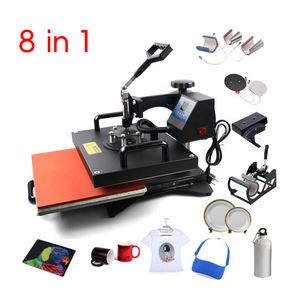 Presse à chaud EF-HP1(8) Advanced Swing Away 360 degrés pour t-shirts, tasses, casquettes avec contrôle précis de la température - Product Image 1