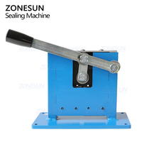 ZONESUN ZS-FK001U manuel crème pour les mains Gel pommade dentifrice aluminium Tube souple codage et Machine de scellage