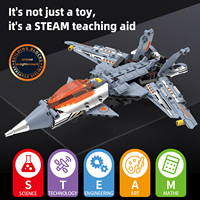 Kit de construction de drone RC transformable 5-en-1 STEM éducatif avec télécommande double mode et contrôle par application