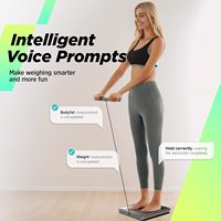 Poignées d'affichage à cristaux liquides/Led Bar 8 électrodes Ai Balance électronique Smart 3d Scan Échelle de composition de graisse corporelle humaine
