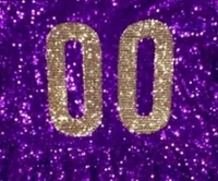 Robe Babydoll Gameday personnalisée pour femmes-Haut à paillettes or violet noir