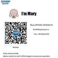 Zoyer – Machine à coudre industrielle à 4 fils, Super haute vitesse, Overlock, épaisseur de couture maximale 2mm, électronique, ZY700-4
