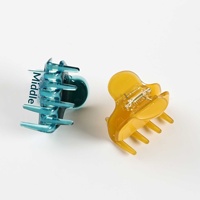 Pince à cheveux en acétate ZOYU, nouveau design, épaisseur 4,0 mm, couleur bonbon, style européen et américain, accessoire pour cheveux pour femmes et filles