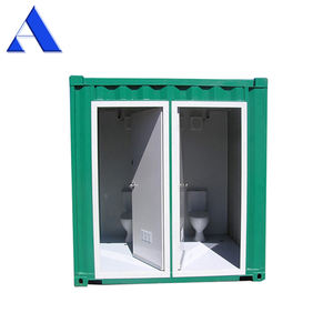 화장실 및 샤워 유닛이있는 맞춤형 20 피트 20ft 휴대용 스틸 욕실 배송 용기 - Product Image 5