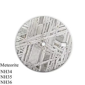 Cadran de montre en pierre de sable bleue naturelle de haute qualité 28,5 mm NH34 NH35 NH36, cadran vert météorite malachite, logo personnalisé par le fabricant - Product Image 3