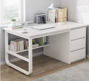 Juego de escritorio y silla de madera maciza de estilo moderno para el hogar, la Oficina o el dormitorio de los estudiantes para el área de escritura en las villas, el tamaño de la silla, el tamaño de la esquina - Product Image 4