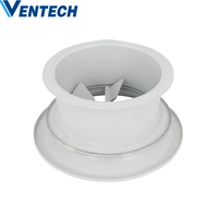Diffuseur d'air circulaire de ventilation Diffuseur de tourbillon Sortie d'air CVC Conduit d'air rond Diffuseur de plafond à tourbillon