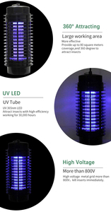 Dispositif <span class=keywords><strong>anti</strong></span>-insectes d'intérieur, piège à mouches <span class=keywords><strong>UV</strong></span> LED, <span class=keywords><strong>lampe</strong></span> <span class=keywords><strong>anti</strong></span>-<span class=keywords><strong>moustiques</strong></span> - Product Image 5