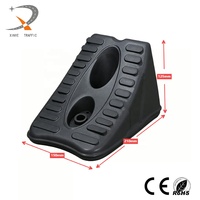 Cale de roue robuste en plastique HDPE anti-roulement pour camping-car, camion, véhicule utilitaire