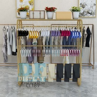 Magasin Boutique meubles or vêtements présentoir table présentoir sac présentoir or présentoir chaussures étagères pour sac vente au détail