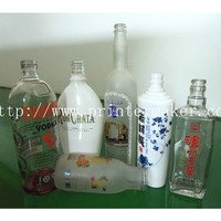 Impresora de pantalla de botella CNC automática de 4 colores Máquina de impresión de vidrio digital