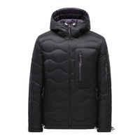 Doudoune à capuche matelassée unisexe pour homme et femme, veste chaude d'hiver zippée pour sports de plein air, vêtements de travail et streetwear