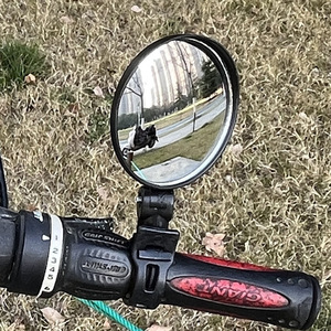 Rétroviseur de véhicule électrique, miroir convexe universel pour vélo, petit rétroviseur de recul pour voiture électrique et moto, montagne - Product Image 3