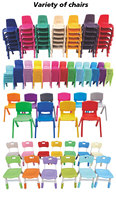 Meubles de maternelle, tables et chaises pour tout-petits, table en bois durable pour la maternelle, ensemble de meubles créatifs pour enfants avec chaises