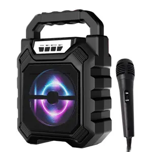 LAIMODA mini pa hoparlörler pa ses kutusu som automotivo bluetooth hoparlör taşınabilir bas akıllı hoparlör boombox