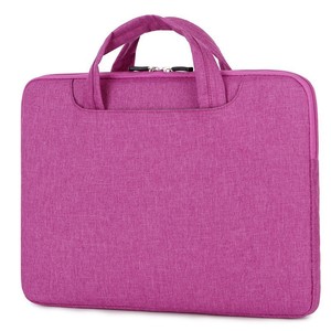 Sac pour ordinateur portable en polyester, mallette d'affaires portable légère avec poignée, housse imperméable pour hommes et femmes, mallette de voyage 15,6 pouces - Product Image 3