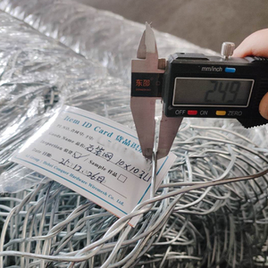 <span class=keywords><strong>Grillage</strong></span> hexagonal en fil de fer galvanisé robuste pour gabions - Product Image 4