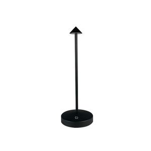 Lampe de table minimaliste sans fil à commande tactile Zafferano Pina Pro LED rechargeable sur batterie pour restaurant - Product Image 1