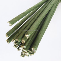 Fil floral écologique en papier vert de 36 cm et 40 cm, 2 mm, pour tiges de roses, décoration de la Saint-Valentin et de Noël