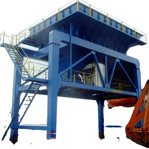 Prefab Industriële Bulk Material Handling Hopper Stofdicht Poort Hopper Staal Fabricage