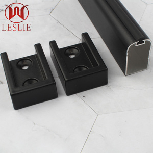 Barra de Soporte Cuadrada de Aluminio para Colgar Ropas en Armarios, de 12/18mm, para Montaje en Pared - Product Image 5