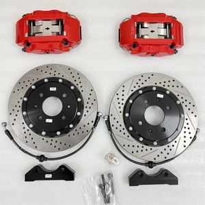 Jekit Upgrade Auto Brake System <span class=keywords><strong>SPOON</strong></span> 4-piston Ruedas delanteras Racing Brake Calipers Kit para <span class=keywords><strong>Honda</strong></span> Civic Accord Professional - Product Image 4