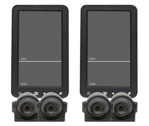 Anran-<span class=keywords><strong>caméra</strong></span> de recul électronique avec <span class=keywords><strong>rétroviseur</strong></span>, 7 pouces, système de surveillance DVR HD, avec montage latéral - Product Image 1