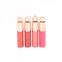 Fard à joues liquide végan imperméable personnalisé Maquillage du contour du visage personnalisé Blush mat et miroitant à haute teneur en pigments de marque privée