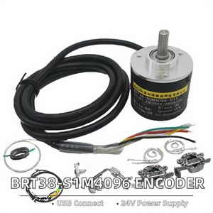 CALT BRT38-S1M4096-RT1 12bit SSI เครื่องเข้ารหัสโรตารี่แบบสัมบูรณ์พร้อม USB 24V ใช้ในอุตสาหกรรมติดตั้งง่าย - Product Image 2