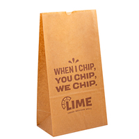 Sac à collation en papier biodégradable eco sos emballage plat de café cookie à fond de pain personnalisé sacs d'emballage en papier plat pour la nourriture