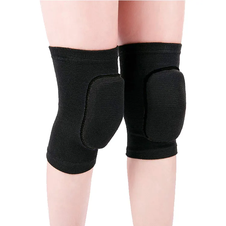 Knee Support Thick Sponge Knee Support Elastic Dance Protect Knee Pads Compression Knee Brace
