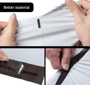 Embalaje de durabilidad de plástico Impresión personalizada Envío Bolsas de correo Franqueo <span class=keywords><strong>Poly</strong></span> <span class=keywords><strong>Mailer</strong></span> Bolsas de correo de polietileno <span class=keywords><strong>extra</strong></span> grandes para ropa - Product Image 5