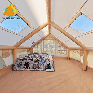 Tenda campeggio fabbrica <span class=keywords><strong>vendita</strong></span> calda 12 mq aria tenda impermeabile protezione UV casa tenda gonfiabile - Product Image 3
